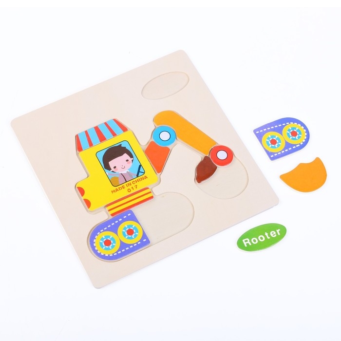 Рамки-вкладыши &laquo;Транспорт&raquo; 15 &times; 15 &times; 0,5 см, МИКС