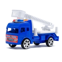 Машина инерционная &laquo;Пожарная&raquo;, с пожарным и собакой, МИКС