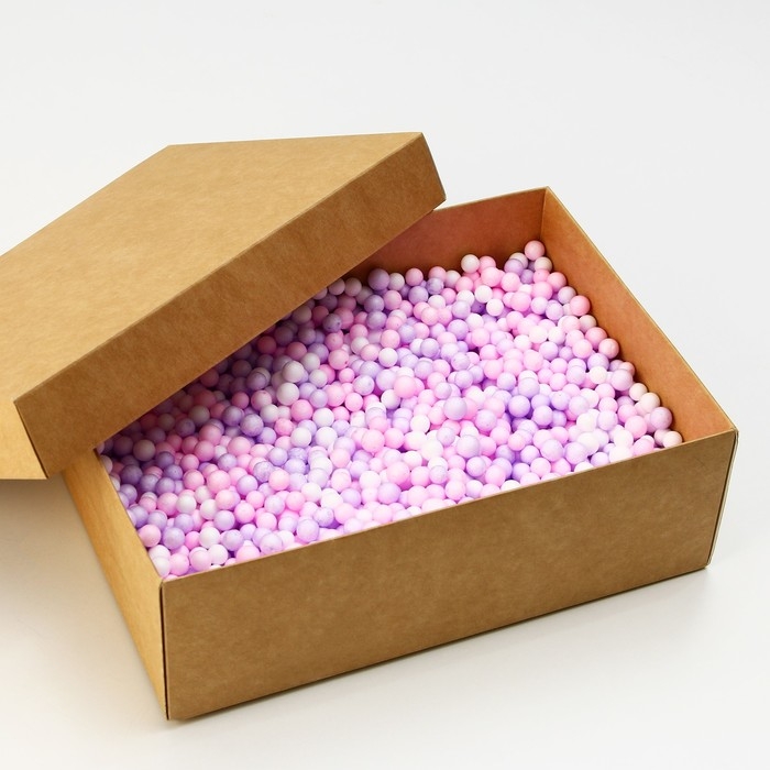 Наполнитель для шаров и подарков, упаковка, &laquo;Сиреневый туман&raquo; , 15 х 26 см