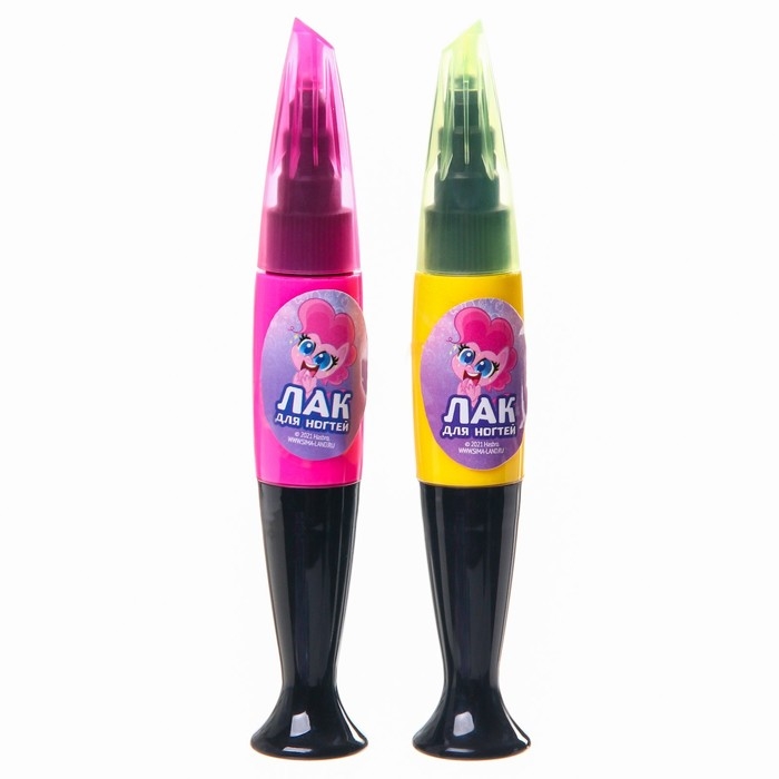Набор для маникюра с лаком ручкой и наклейками &laquo;My little pony&raquo;, малый