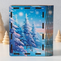 Новогодняя копилка-шкатулка "Верь в чудо" 14х12х5 см Новогодняя копилка-шкатулка "Верь в чудо" 14х12х5 см