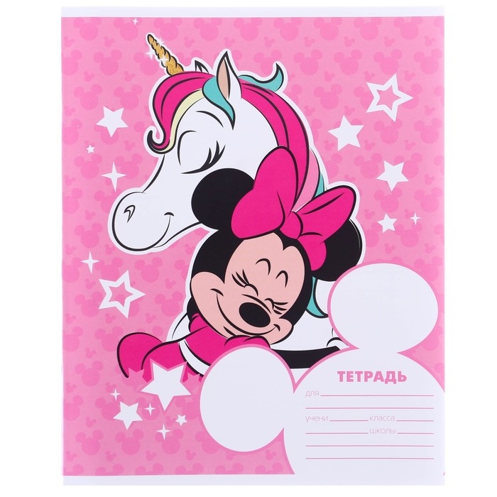 Подарочный набор первоклассника, 12 предметов, Минни Маус. Единорог Подарочный набор первоклассника, 12 предметов, Минни Маус. Единорог