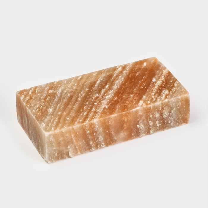 Кирпич из иранской горной соли, 20х10х5 см, цвет микс Кирпич из иранской горной соли, 20х10х5 см, цвет микс