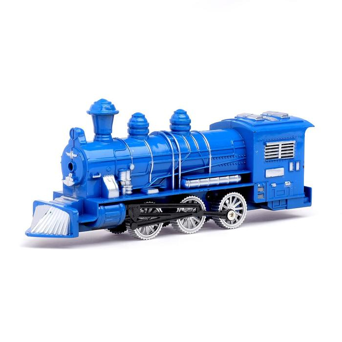 Поезд инерционный «Паровоз», цвета МИКС Поезд инерционный «Паровоз», цвета МИКС