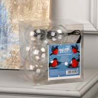 Гирлянда «Бахрома» 2.5 × 0.7 м роса с насадками «Шарики», IP20, серебристая нить, 150 LED, свечение белое, 12 В Гирлянда «Бахрома» 2.5 × 0.7 м роса с насадками «Шарики», IP20, серебристая нить, 150 LED, свечение белое, 12 В