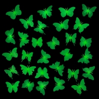 Набор светящегося декора "Бабочки" 30шт, 7&times;5,5&times;5см (3924776)
