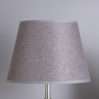 Лампа настольная "Изольда" 1х40Вт Е27 дымчатый 22,5х22,5х38см