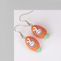 Серьги ассорти &laquo;Радость&raquo; зайцы в ракете, цветные в серебре