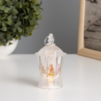 Светильник «Снеговик и олени» 3хLR44 4х4х9см Светильник «Снеговик и олени» 3хLR44 4х4х9см