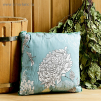 Подушка из кавказских трав на основе листьев дуба и эвкалипта, МИКС, 27&times;27 см