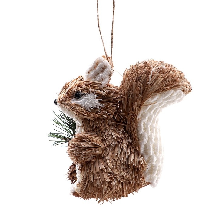 Декоративная подвеска &laquo;Белочка&raquo; 12 &times; 7 &times; 14 см