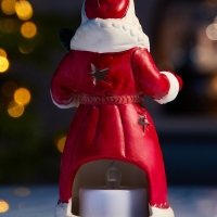 Светодиодная фигура "Дед Мороз" 13.2х7.1х6, 1 LED, LR44x3(в компл.), Т/БЕЛЫЙ