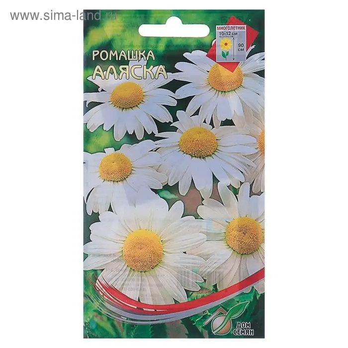 Семена цветов Ромашка "Аляска", 70 шт.