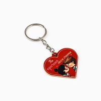 Подарочный набор &laquo;Причина моего счастья. 14 февраля&raquo;, магнит + брелок, 14,5 х 12,8 см