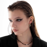 Серьги «Каффы» набор 3 шт., классика, цвет золото Серьги «Каффы» набор 3 шт., классика, цвет золото