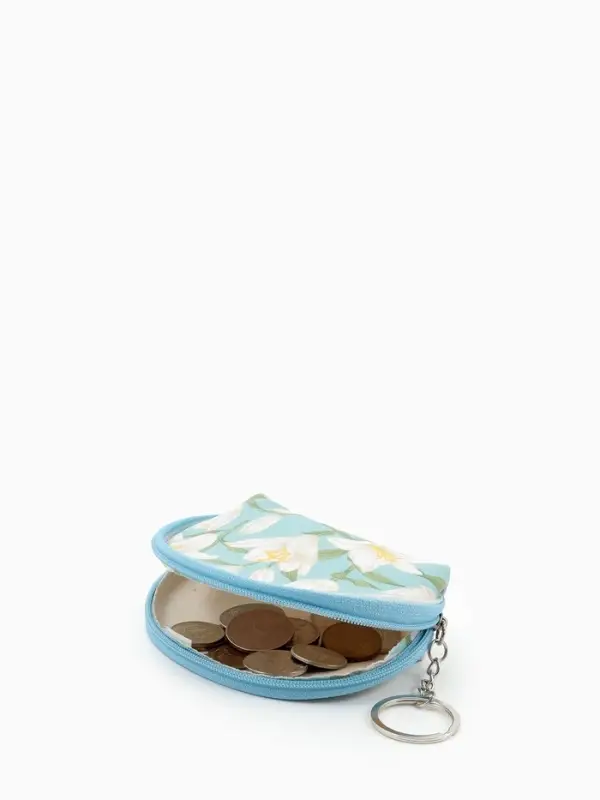 Кошелек жен 13-01-01 Июнь2506, 11*3,5*8,5 см, отд на молнии, микс