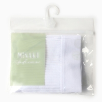 Трусы бразилиана MINAKU рубчик размер 44-46, цвет белый Трусы бразилиана MINAKU рубчик размер 44-46, цвет белый