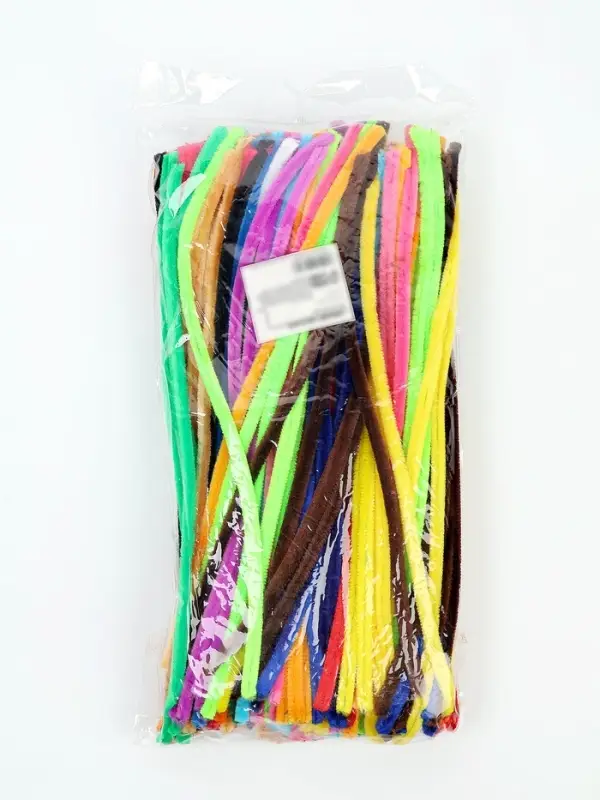 Синельная проволока, набор 200 шт, размер 1 шт 30х0,8 см, 20 цветов