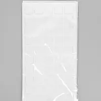 Стикеры эпоксидные прозрачные заготовки 3D 100 шт 2,5 x 2,5 см