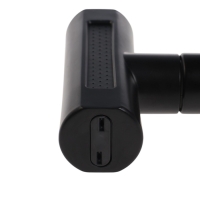 Аэратор ZEIN, 4 режима, повортный, универсальный переходник, черный