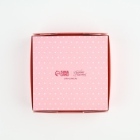 Коробка для конфет &laquo;Нежные тюльпаны&raquo;, 10.5 х 10.5 х 3.5 см