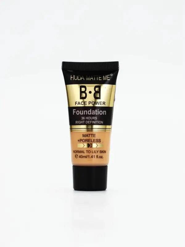 Матовый BB крем для лица оттенок 01, 40 мл (слоновая кость)