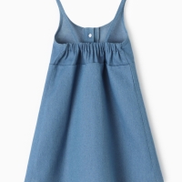 Сарафан для девочки MINAKU: Jeans collection, цвет голубой, рост 134 см Сарафан для девочки MINAKU: Jeans collection, цвет голубой, рост 134 см
