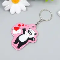 Брелок для ключей на кольце &laquo;Панда с романтичным письмом&raquo;, EVA, 5&times;6 см