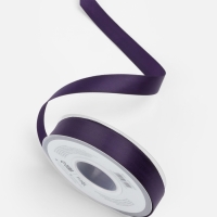 Лента атласная двухсторонняя №476 20мм*25&plusmn;1м виноградный TR