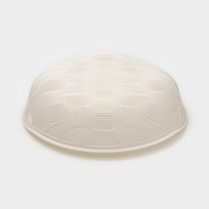 Ваза для фруктов Доляна Sirenna, пластик, 16,5&times;19,1&times;4 см, белая