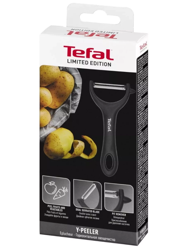 Овощечистка K2643074 из нержавеющей стали, черная