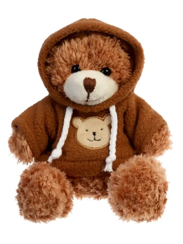 Мягкая игрушка "Милый мишка" в кофте, 15 см