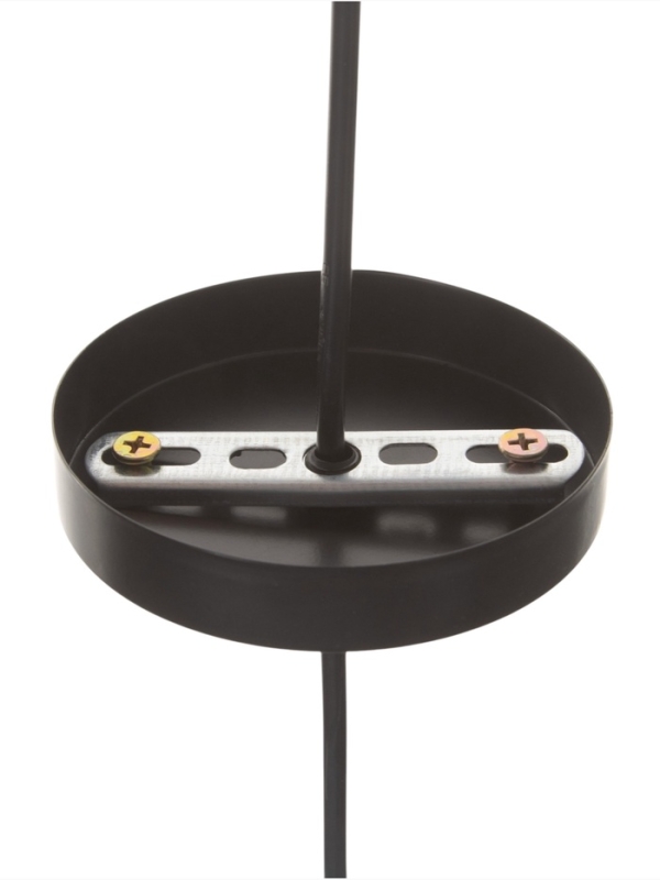 Светильник "Рэдклифф" (Градация) 1х40Вт Е27 черный 18х18х26+100см