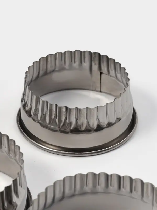 Набор форм для вырезания "Волна" 12 шт, d 3,5-10,5 см, h 3 см