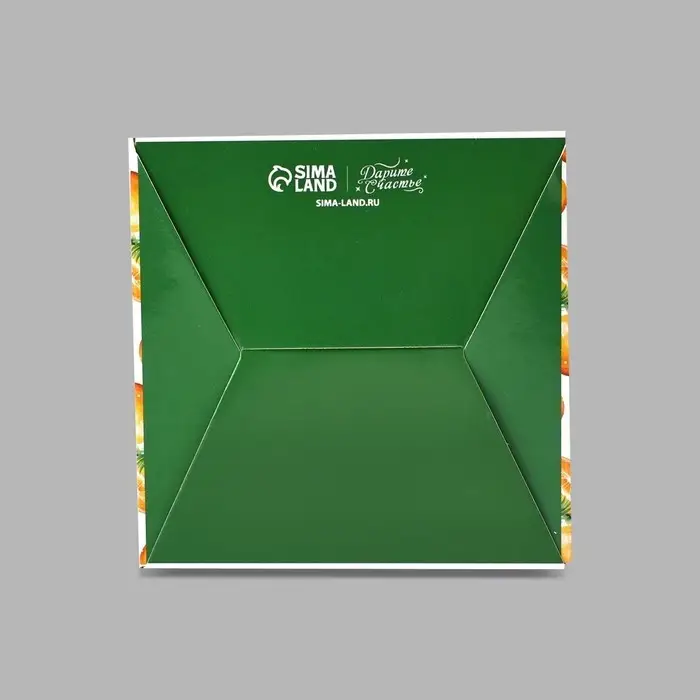 Складная коробка под один капкейк &laquo;Аромат праздника&raquo;, 9 х 9 х 11 см