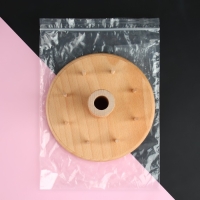 Органайзер-стойка для ниток, деревянная, 8 катушек, h = 13 см, d = 16 см