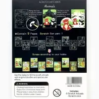 Гравюра блокнот "Животные", 9 листов, штихель