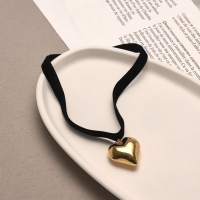 Чокер &laquo;Стиль&raquo; сердце, цвет золото, 30 см