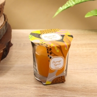 Свеча ароматическая "Candle" 100 гр, апельсиновые специи Свеча ароматическая "Candle" 100 гр, апельсиновые специи