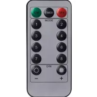 Гирлянда &laquo;Нить&raquo; 200 м роса, IP44, серебристая нить. 2000 LED, пульт, 36 В, свечение тёплое белое