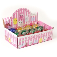 Мялка &laquo;Зайка&raquo; с блёстками, цвета МИКС