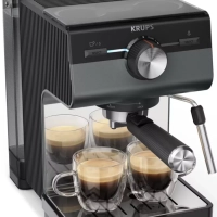 Рожковая кофеварка Authentic+ XP384G10, серый