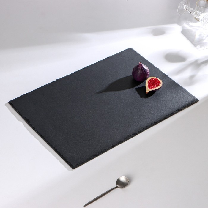 Доска для подачи из сланца Magistro Valley, 45&times;30 см