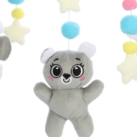 Крошка Я, мобиль "забавный мишка", звук, серый SL-07279A