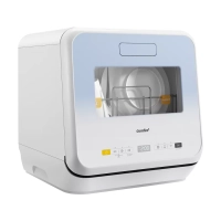 Компактная настольная посудомоечная машина CDWC421BL-i Wi-Fi