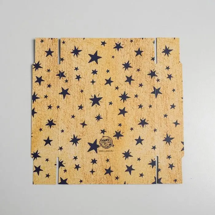 Коробка для кондитерских изделий &laquo;Все желания сбудутся&raquo;, 12 х 12 х 3.5 см