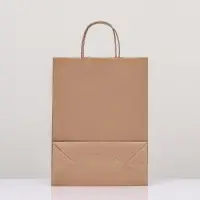 Пакет крафт без печати 24&times;11&times;32 см