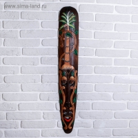 Маска дерево "Джунгли" 100х17х3,5 см