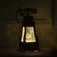 Светодиодная фигура &laquo;Телефон с домиком&raquo; 13 &times; 26 &times; 11 см, пластик, батарейки ААх3 (не в комплекте), USB, свечение тёплое белое