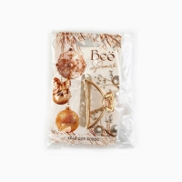 Краб для волос новогодний &laquo;Все сбудется&raquo;, на Новый год, 4,5 см